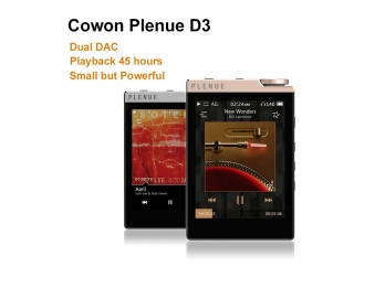 Máy nghe nhạc Audiophile Cowon Plenue D3 - Gold Black