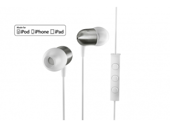 Tai nghe Nocs NS400 Titanium cho iPhone, Ipad, Ipod... - White (NS400-002)