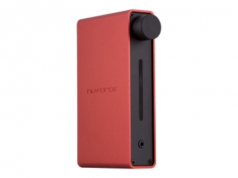 NuForce Audiophile DAC, Headphone Amp Icon iDO - Red 