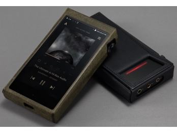 Bao đựng máy nghe nhạc Astell & Kern A&ultima SP2000T Leather Case màu Black